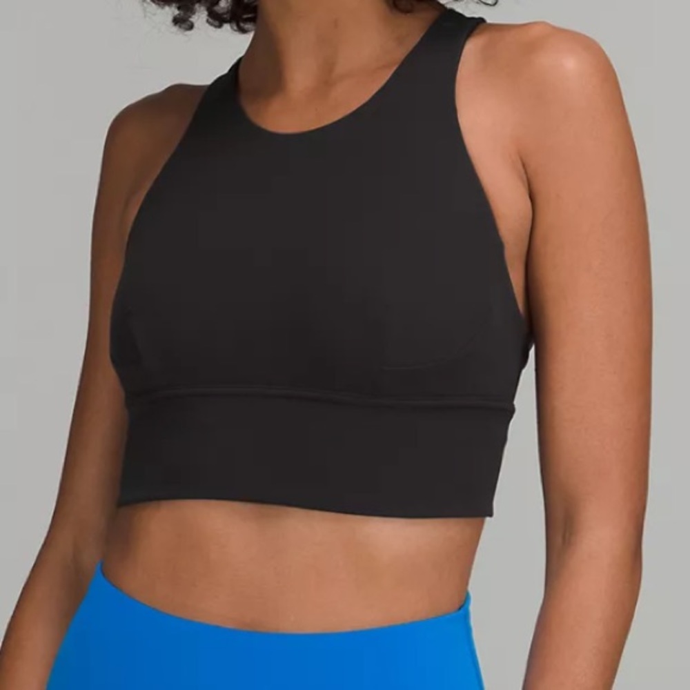 Lululemon wunder train long line bra